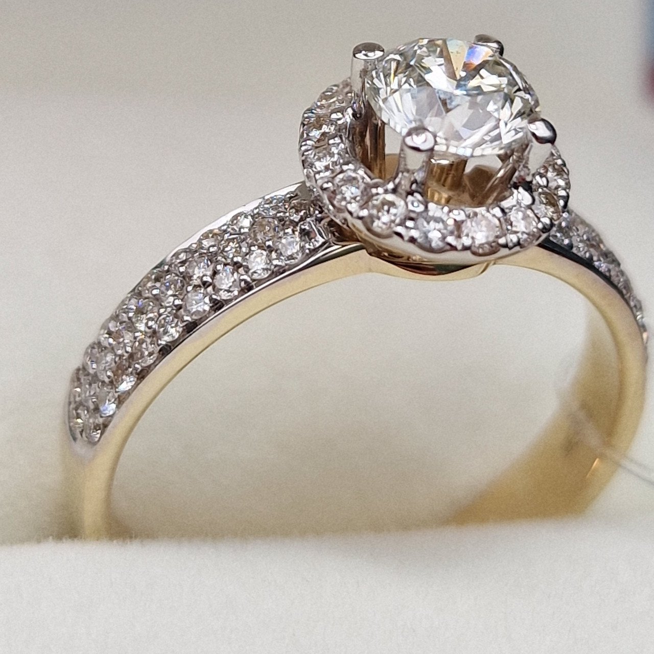 Кольцо Deimantas 99709785 18р 3,61гр 1,12ct. купить,NaN