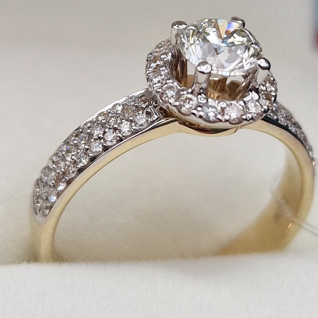 Кольцо Deimantas 99709785 18р 3,61гр 1,12ct. купить,NaN