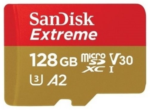 Карта памяти SanDisk Extreme SDSQXAA-128G-GN6MN 128 Гб