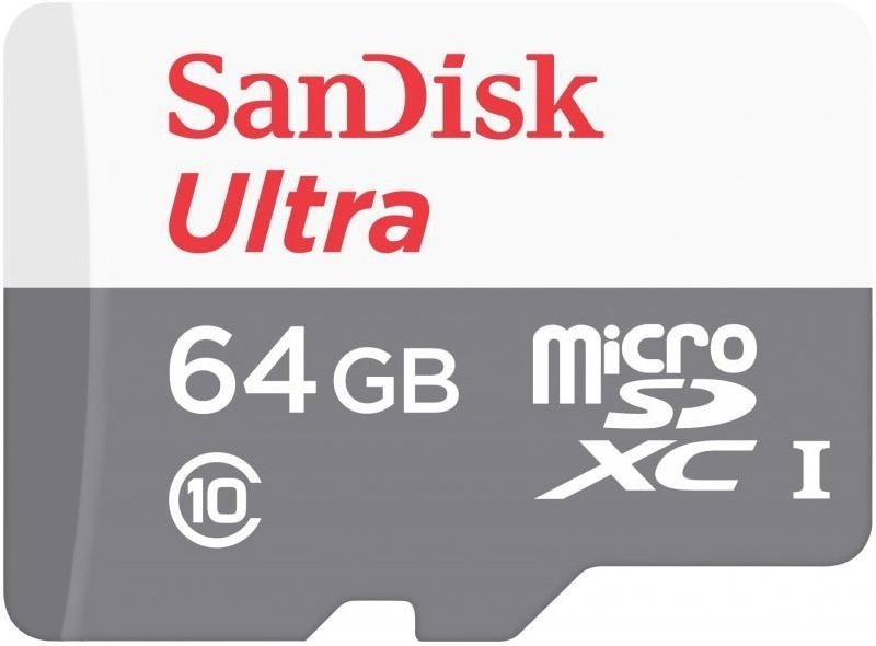 Карта памяти SanDisk microSDXC SDSQUNR-064G-GN3MN 64 Гб