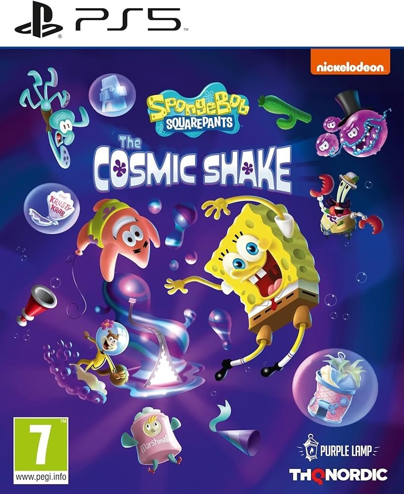 SpongeBob Squarepants - The Cosmic Shake PS5 RUS SUB купить,16900