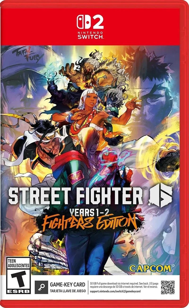 Street Fighter 6 Years 1-2 Fighters Edition NS2 RUS SUB купить,39293