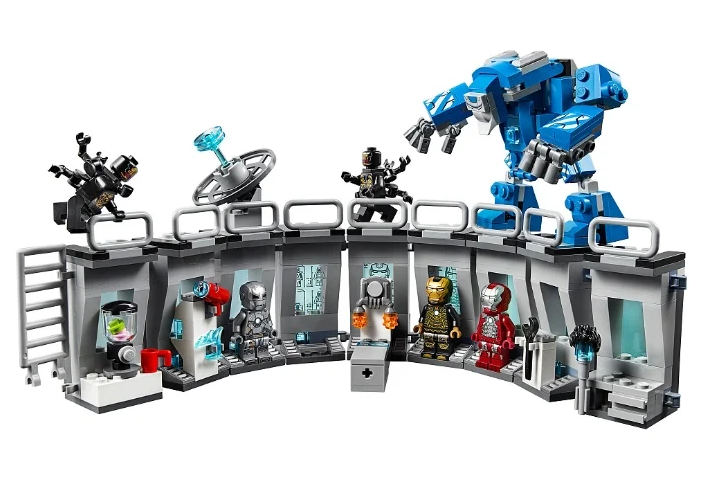 Конструктор Lego Super Heroes Лаборатория Железного человека 76125 купить,NaN