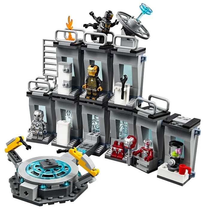 Конструктор Lego Super Heroes Лаборатория Железного человека 76125 купить,NaN