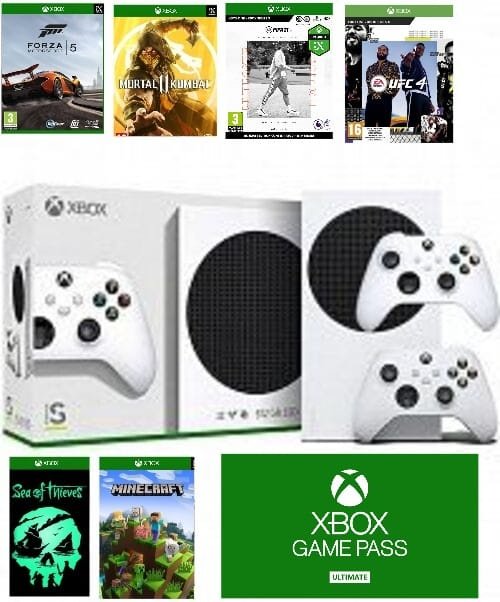 Игровая приставка Xbox Series S GAME PASS ULTIMATE белый купить,NaN