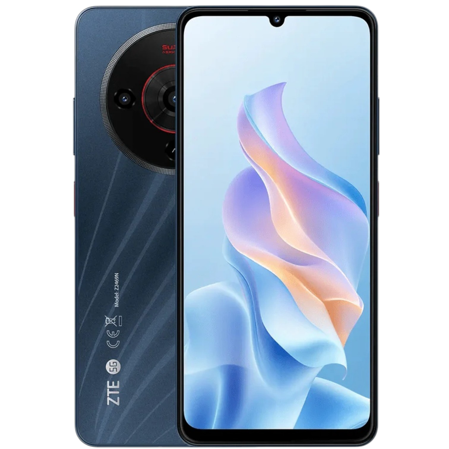 Смартфон ZTE Blade A76 5G 4/128Gb Black купить,NaN