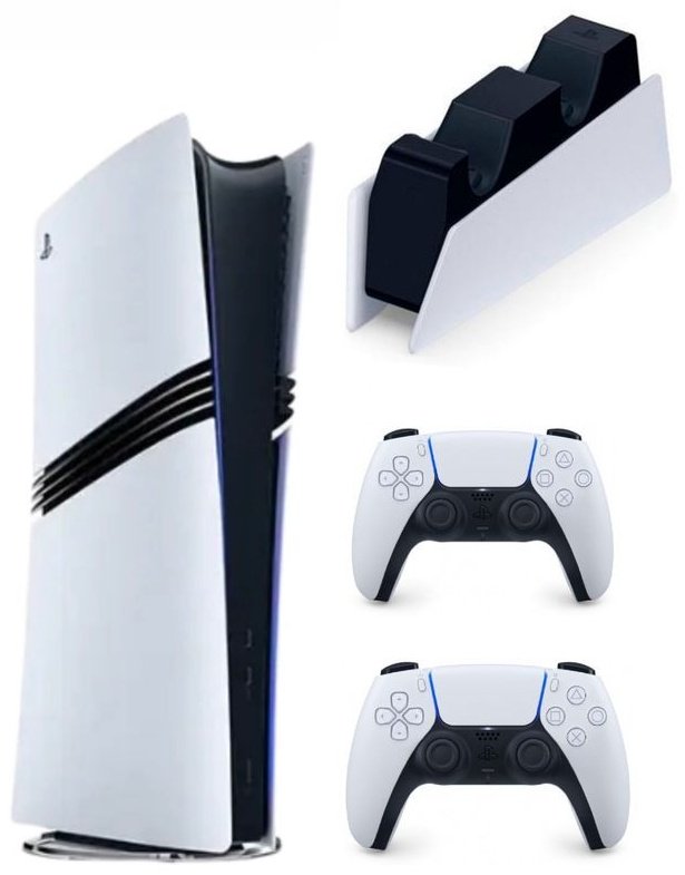 Игровая приставка Sony PlayStation 5 Pro + геймпад + Charginig Station
