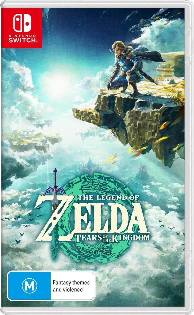 Игровая приставка Nintendo Switch OLED белый + The Legend of Zelda: Tears of the Kingdom