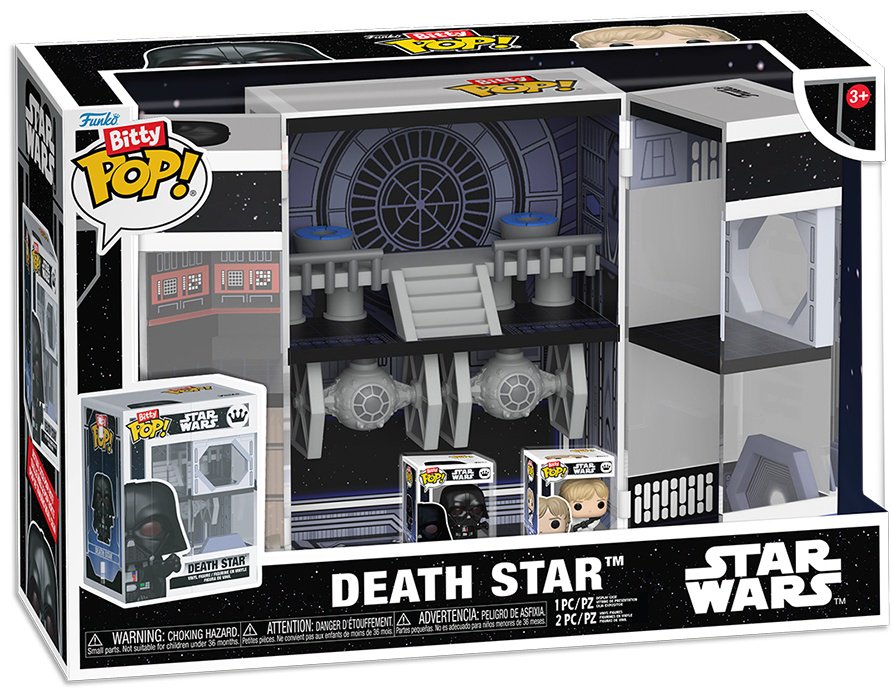 Funko Bitty POP! Bitty Box Star Wars Death Star+Darth Vader+Luke Skywalker 2.3 см 1 шт купить,20900