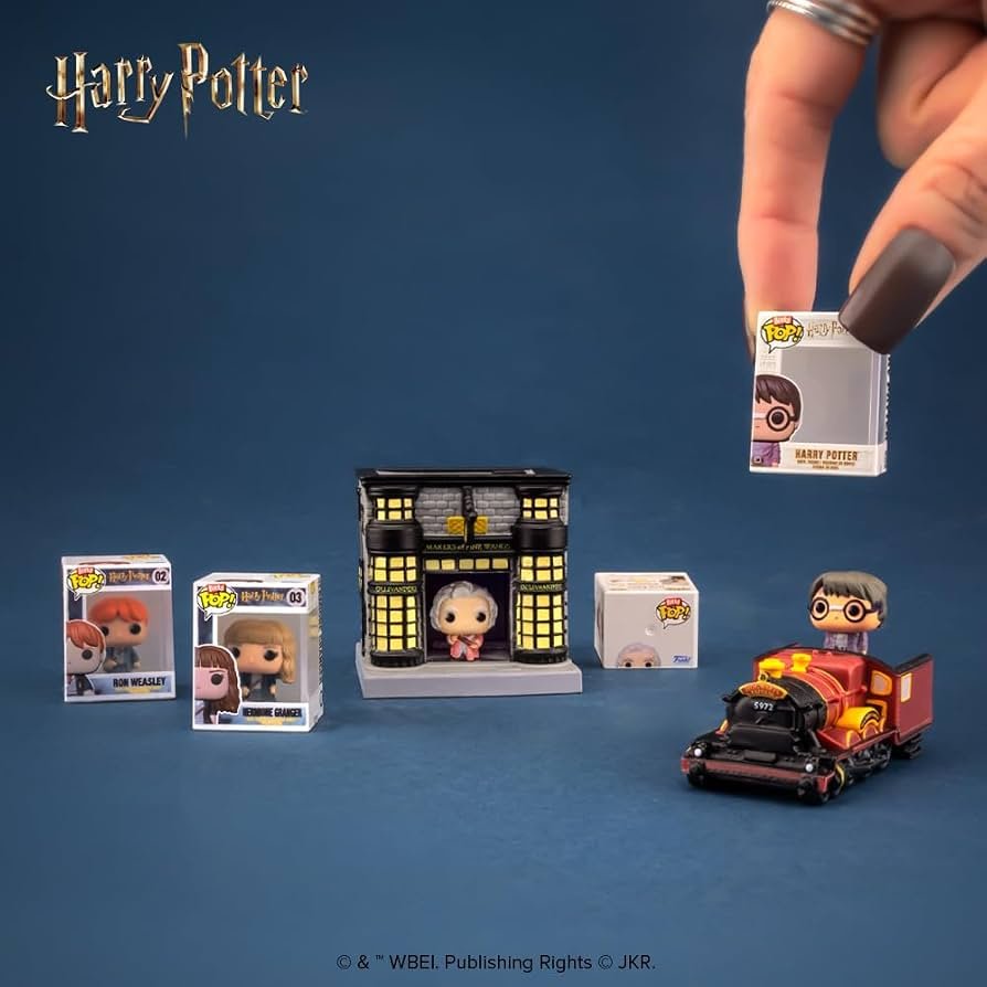 Funko Harry Potter Ron+Harry+Hermione+Ollivander+Ride+Town 2.3 см 6 шт - ForteMarket Funko Harry Potter Ron+Harry+Hermione+Ollivander+Ride+Town 2.3 см 6 шт купить,14900