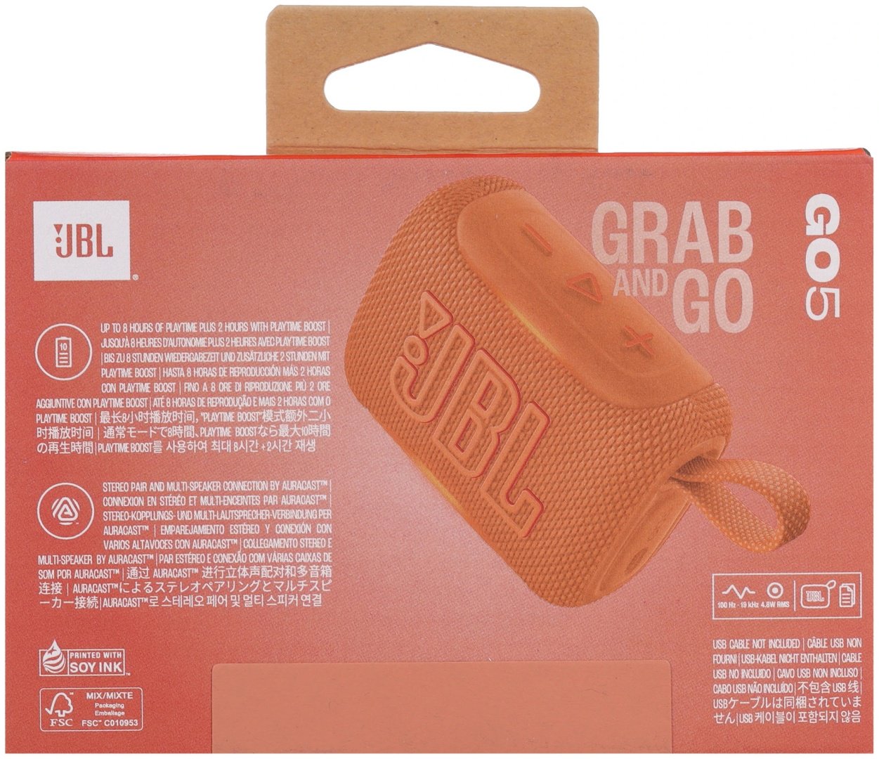 Портативная колонка JBL GO 5 оранжевый купить,29998