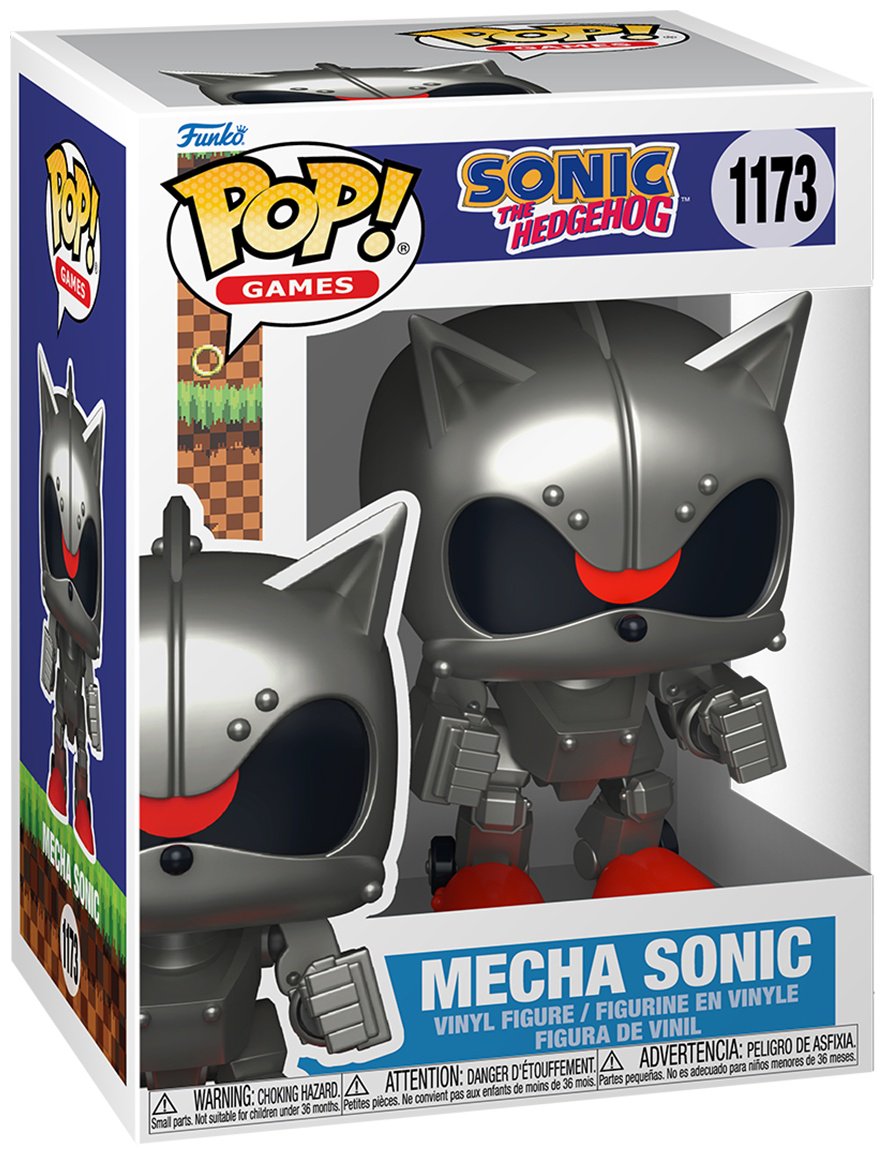 Funko Фигурка POP! Sonic the Hedgehog Mecha Sonic (1173). 10 см 1 шт купить,13900