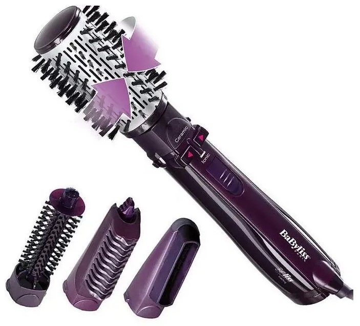 BaByliss Babyliss 2736E фен-щетка фиолетовый купить,37900
