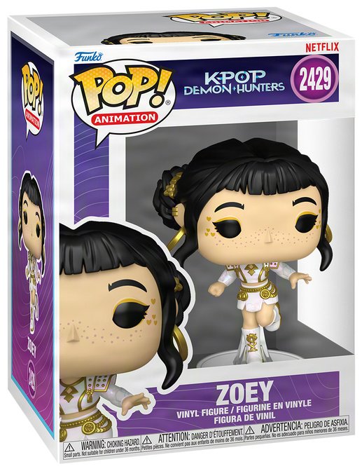 Funko POP! KPop Demon Hunters Zoey (What It Sounds Like) (2429) 10 см 1 шт купить,NaN