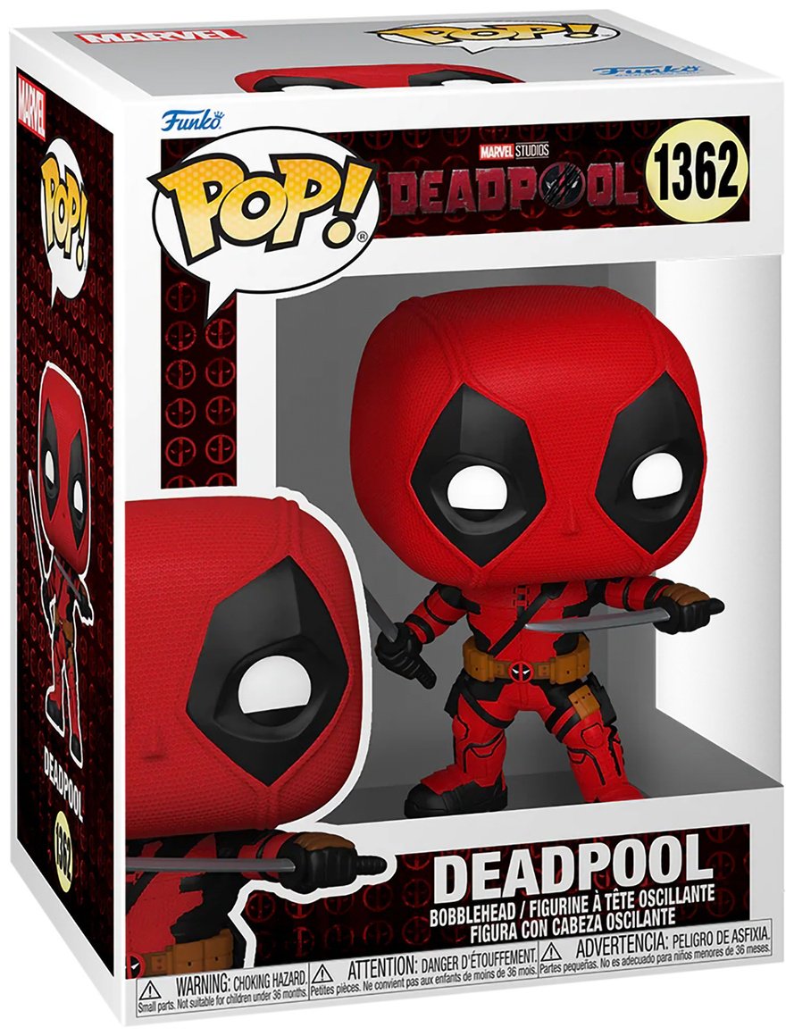 Funko POP! Bobble Marvel Deadpool 3 Deadpool (1362) 10 см 1 шт купить,12990