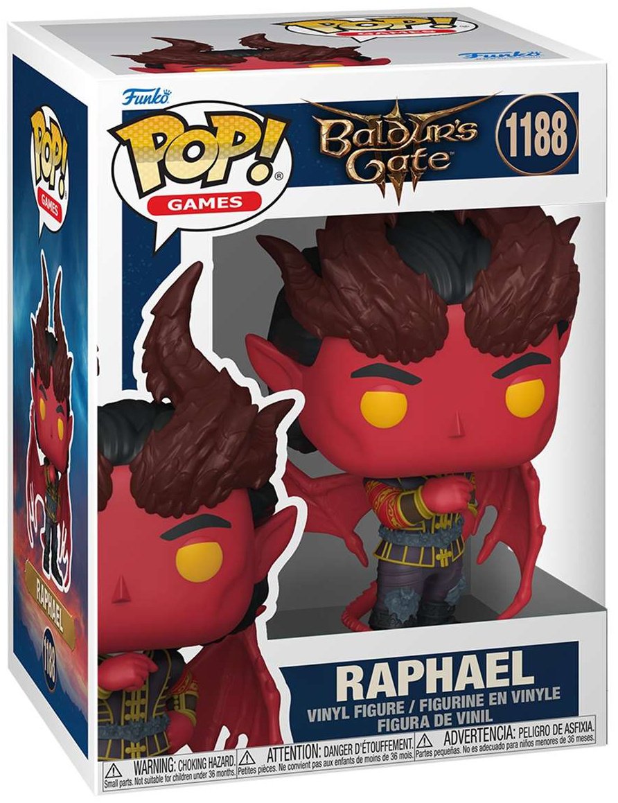 Funko Фигурка POP! Games Baldur's Gate S3 Raphael (1188) 10 см 1 шт купить,12990