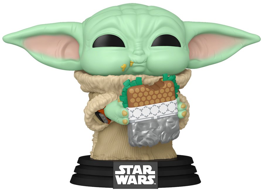 Funko POP! Bobble Star Wars M & G Grogu with Food (841) 10 см 1 шт купить,NaN