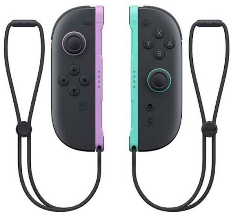 Игровой контроллер Nintendo BEE-A-JABAB Nintendo Switch 2 Joy-cons purple/green многоцветный
