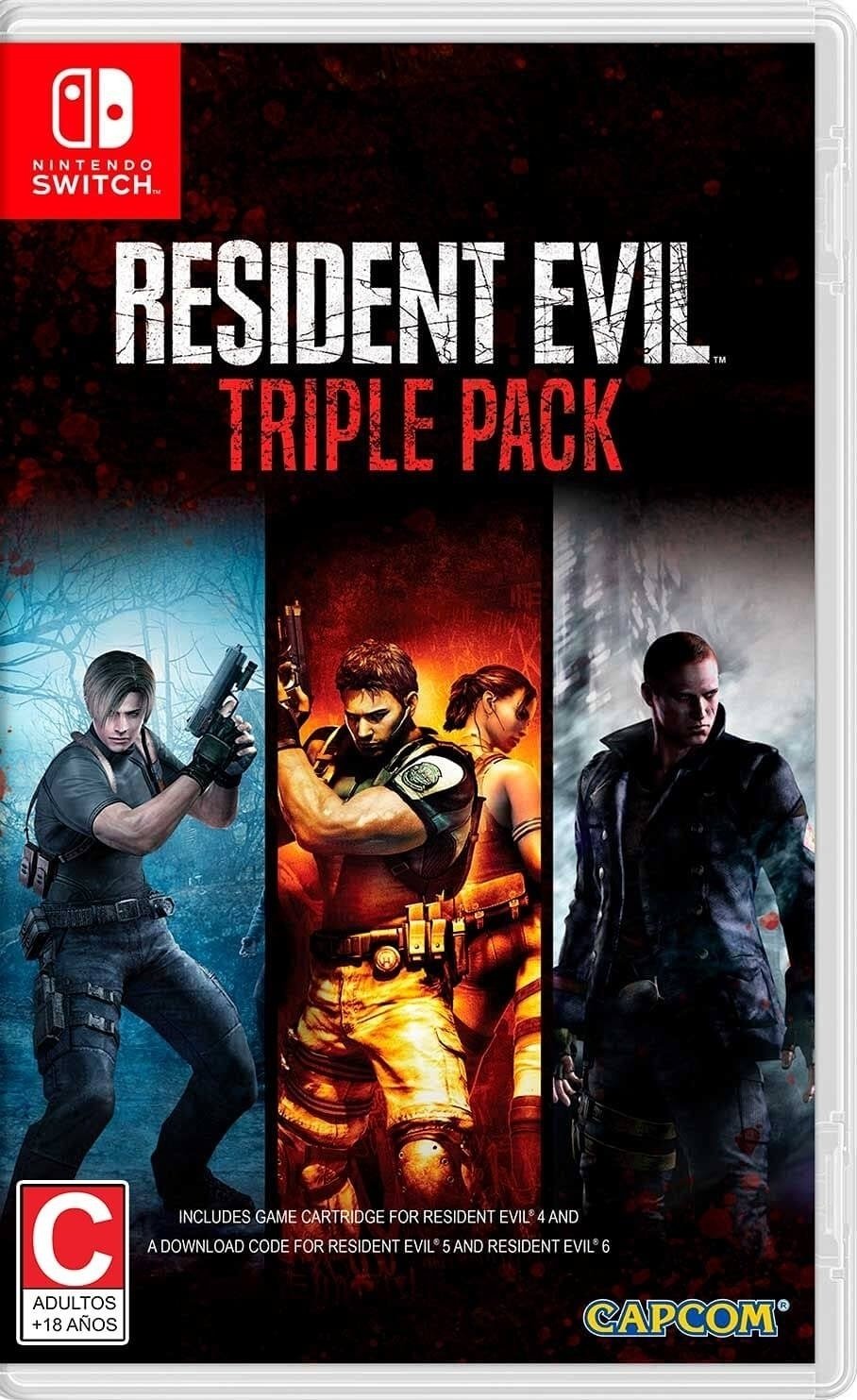 Resident Evil Triple Pack NS ENG купить,26723