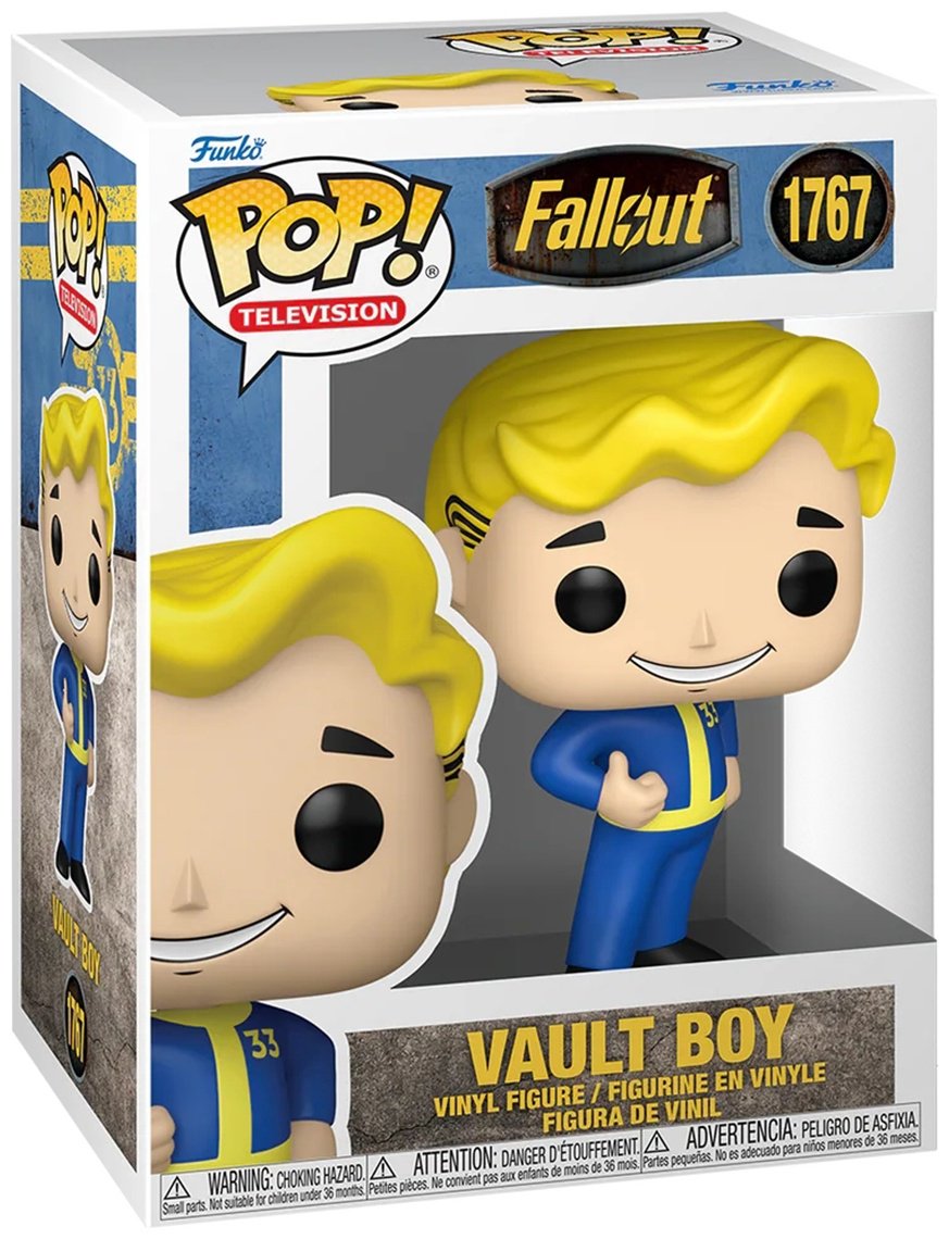 Funko POP! TV Fallout Vault Boy w/(Cooper Howard) (1767) 10 см 1 шт