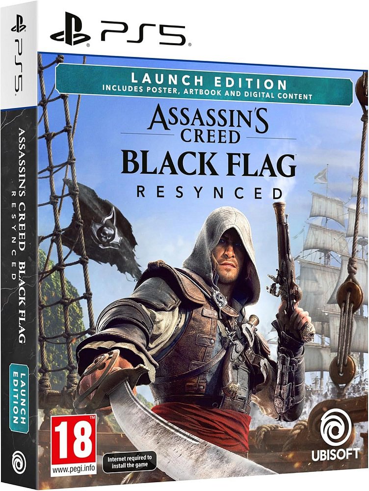 Assassin's Creed Black Flag Resynced Launch Edition PS5 RUS PS5 RUS SUB купить,35131