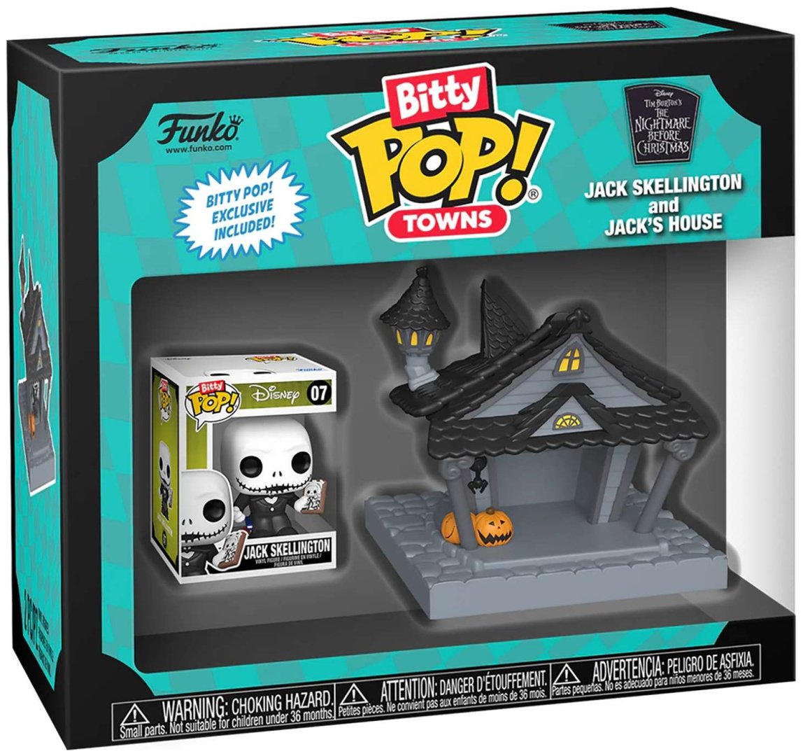 Funko Фигурка Bitty POP! Towns TNBC Jack Skellington and Jack's House по "Кошмар перед Рождеством". 2.3 см 1 шт купить,8900