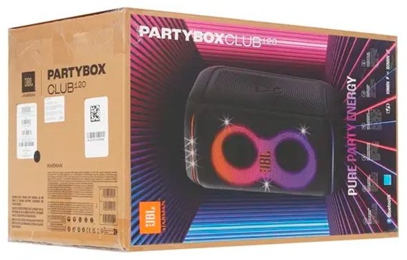 Портативная колонка JBL PARTYBOX CLUB 120 черный купить,NaN