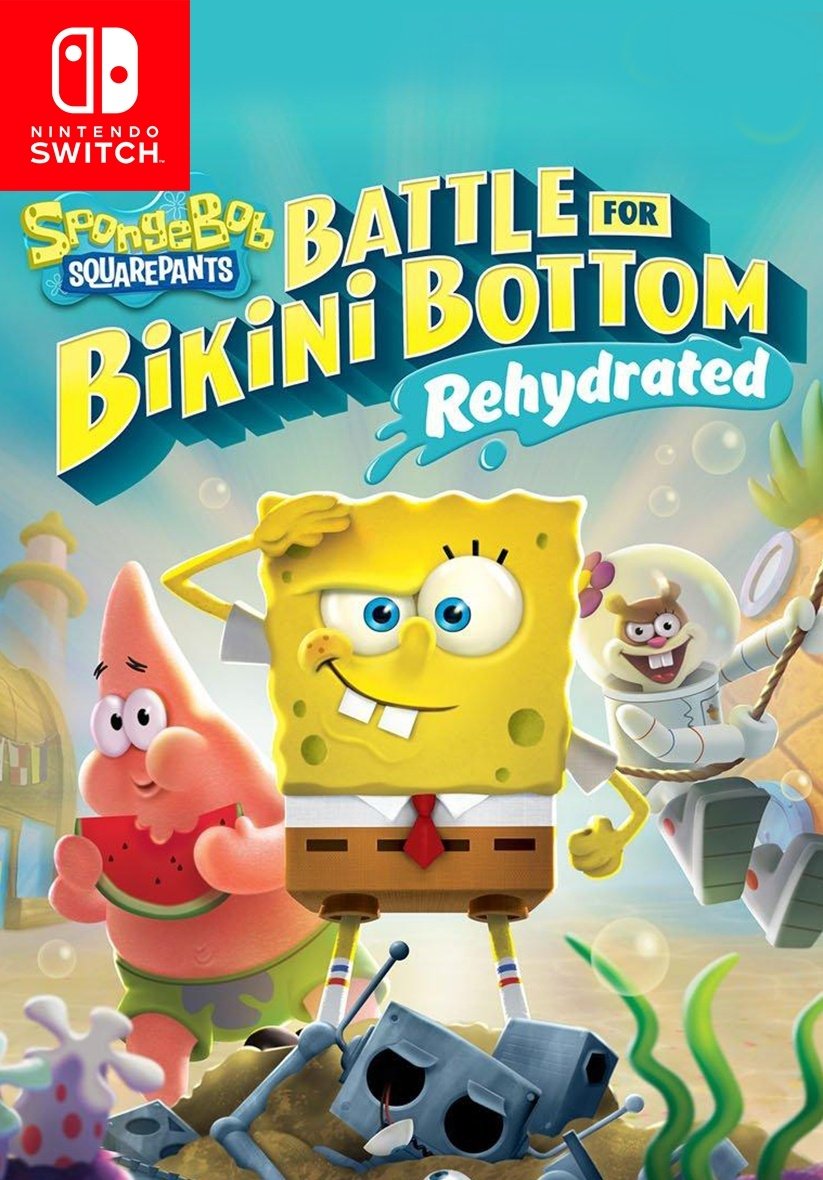 SpongeBob SquarePants: Battle for Bikini Bottom - Rehydrated NS RUS SUB