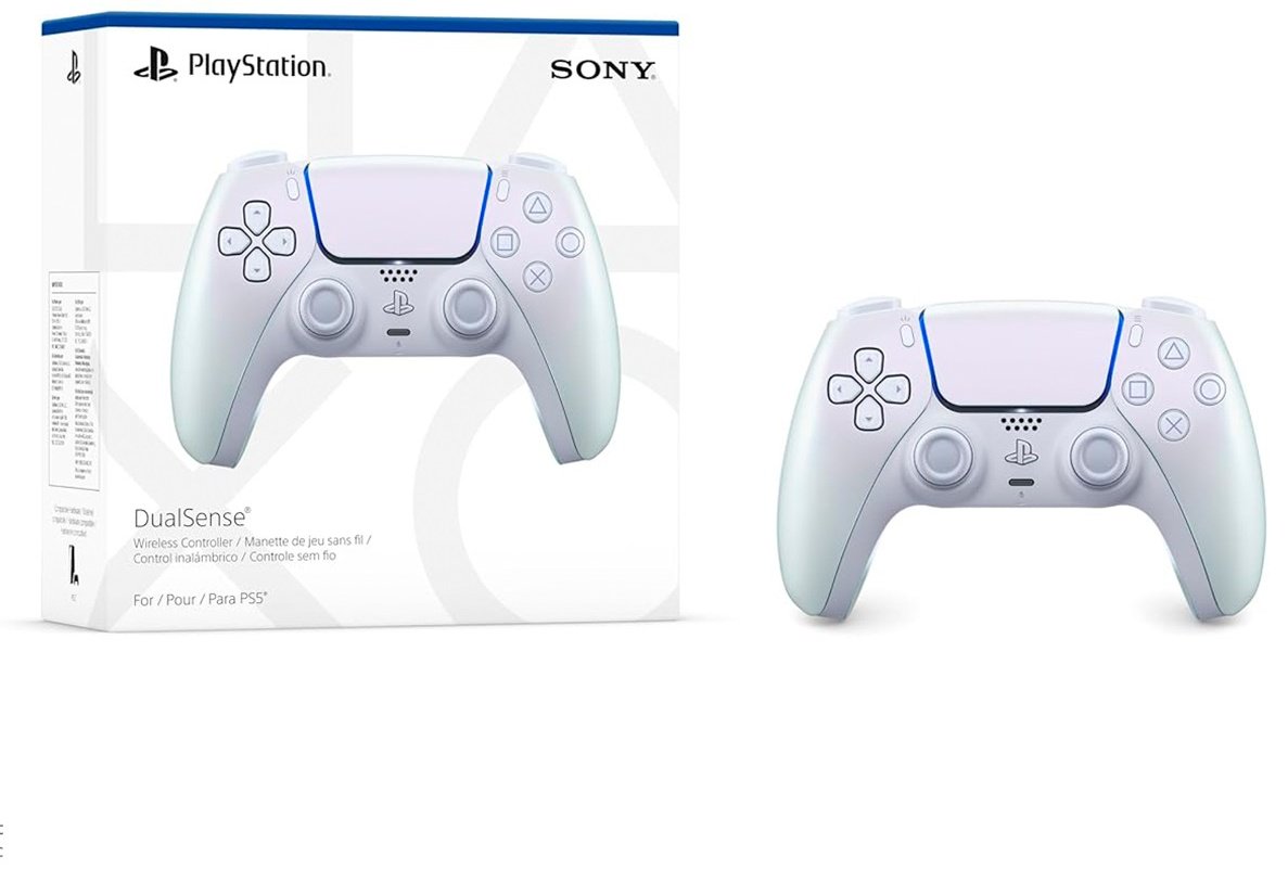 Игровой контроллер SIEE PS5 DualSense Controller Chroma Pearl белый купить,40900