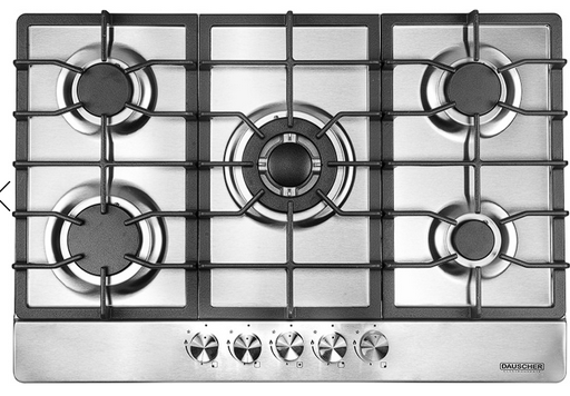 Варочная поверхность DAUSCHER 753IX-TURBO (KZ) серебристый