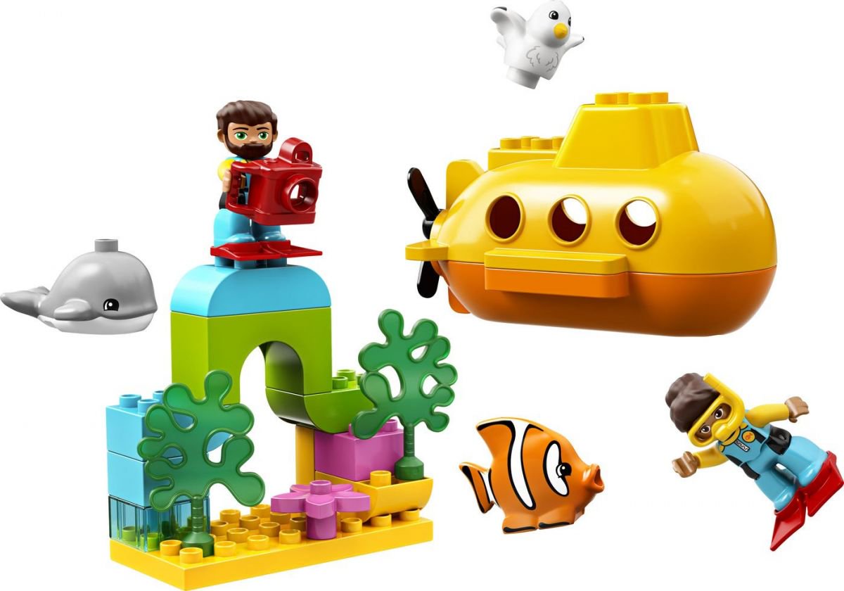Конструктор Lego Duplo Путешествие субмарины 10910 купить,NaN