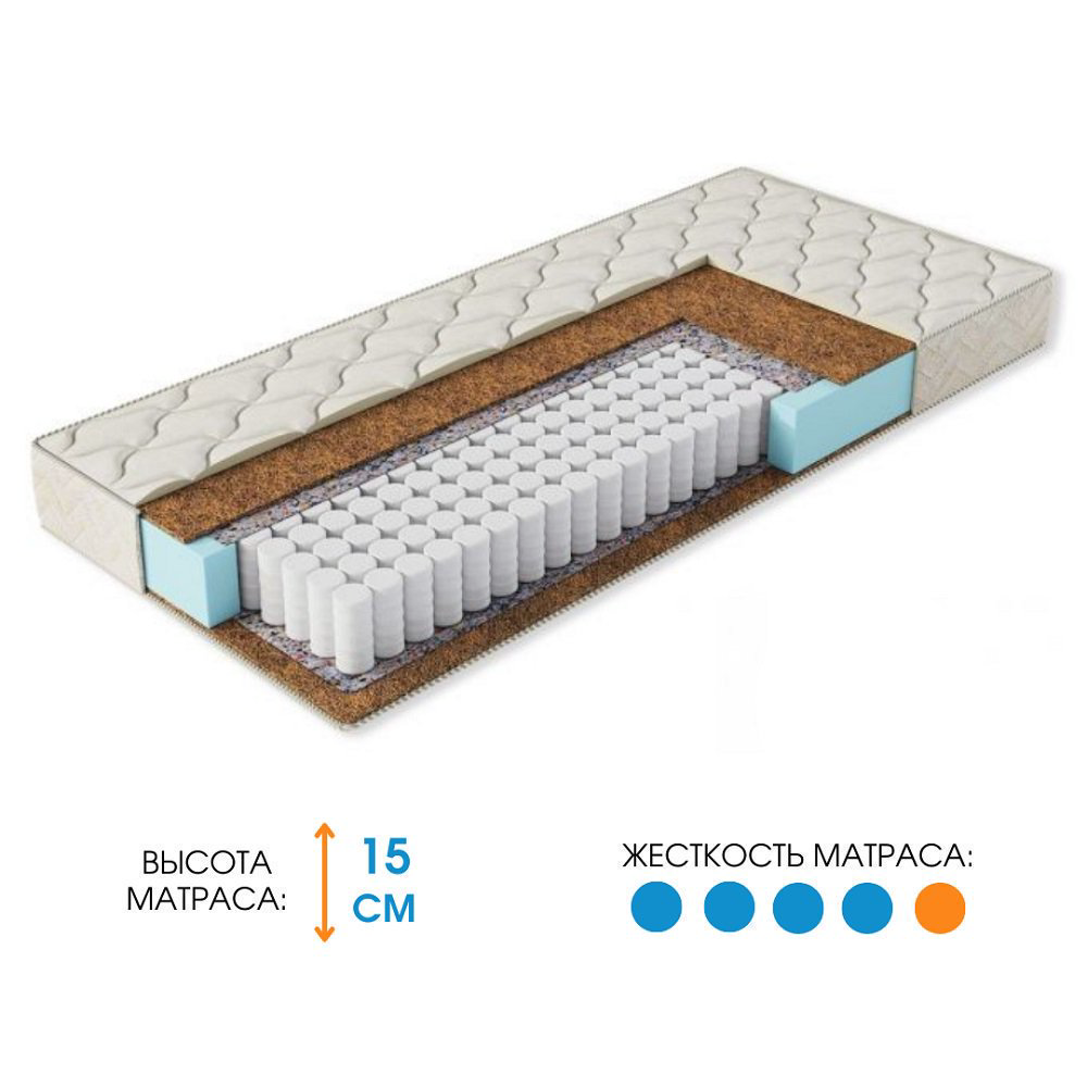 Матрас Ali Home Alau-2Q 95х185 - ForteMarket Матрас Ali Home Alau-2Q 95х185 купить,116000