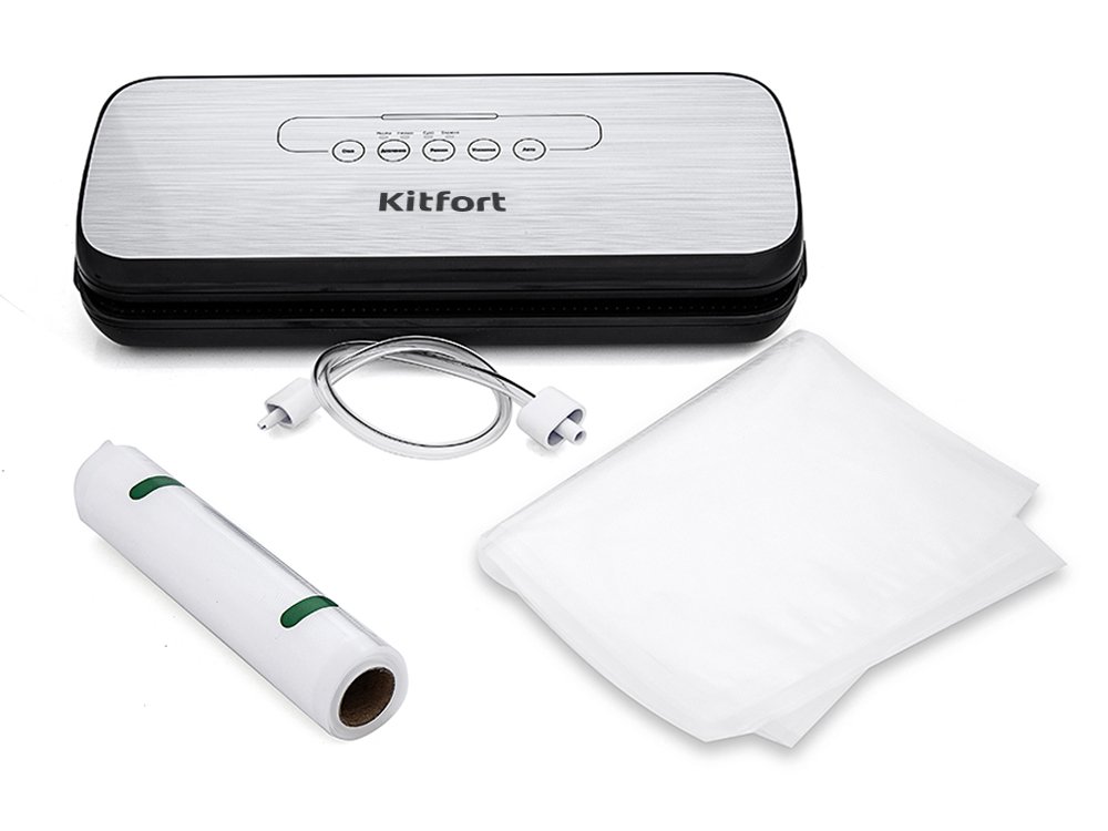 Вакуумный упаковщик Kitfort КТ-1502-2 черный купить,0