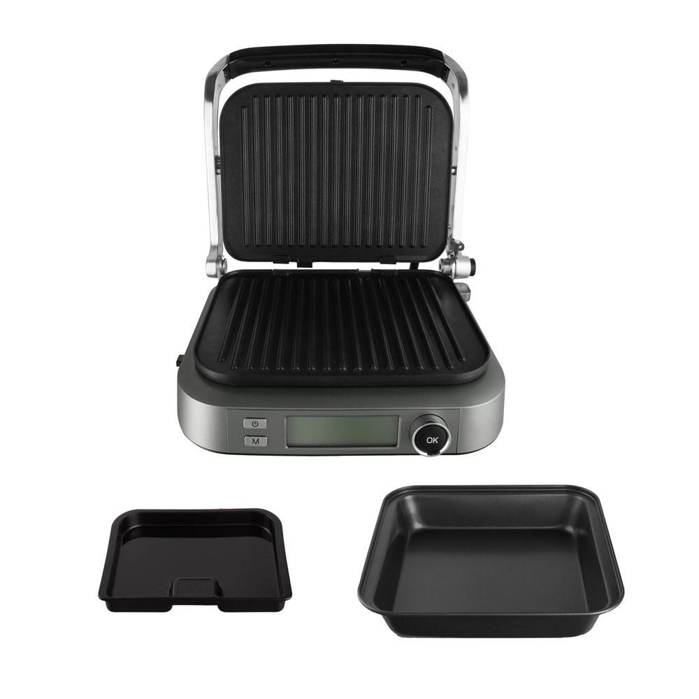 Гриль Redmond RGM-M816P SteakMaster серебристый