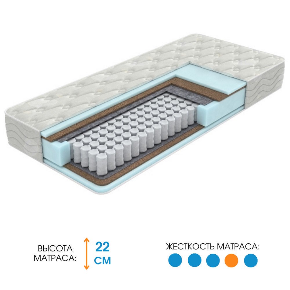 Матрас Ali Home Appo-Pako 130x195 - ForteMarket Матрас Ali Home Appo-Pako 130x195 купить,145300