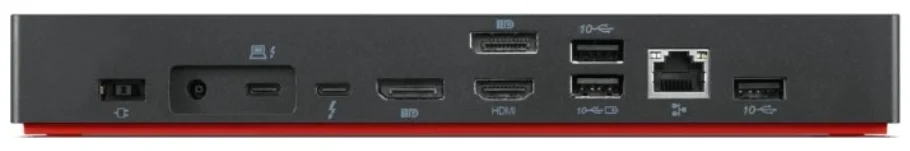 Док-станция Lenovo ThinkPad Universal Thunderbolt 4 40B00135EU Black купить,0