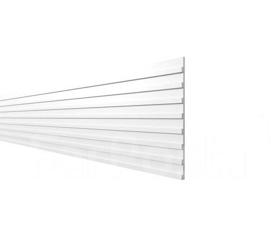 Панель для стен Decor-Dizayn DD911 240х10х2000 мм 22 шт белая купить,NaN