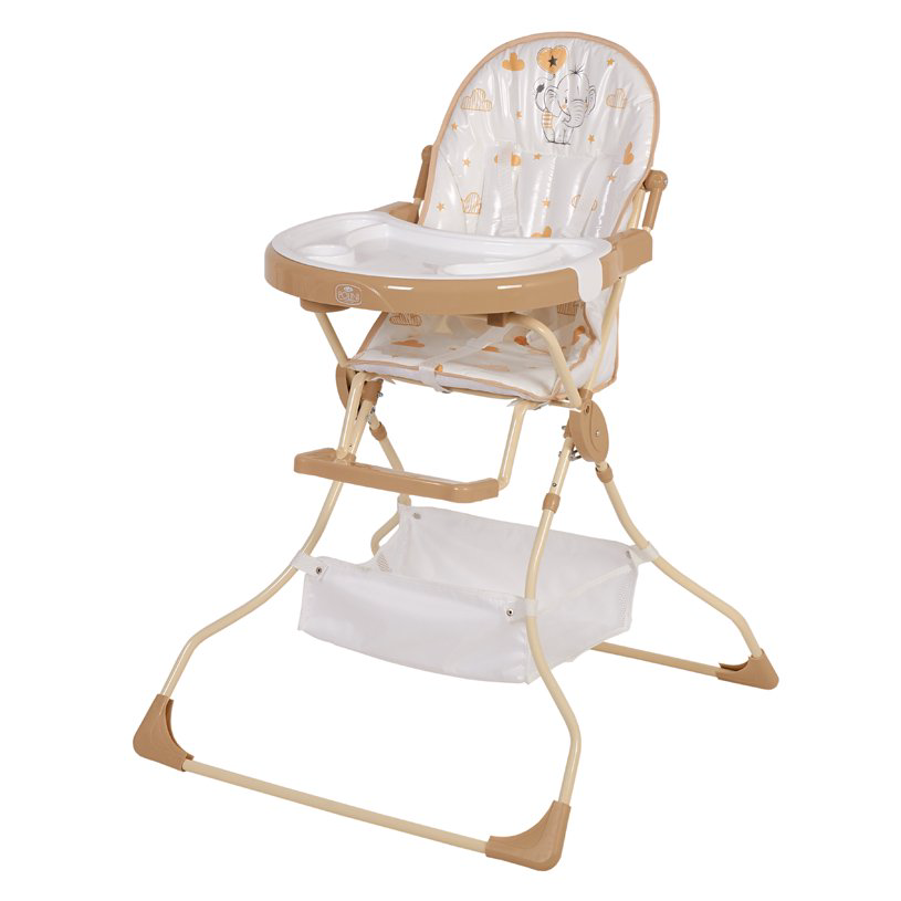 Стульчик для кормления Polini kids 252 Слоник Macchiato купить,NaN