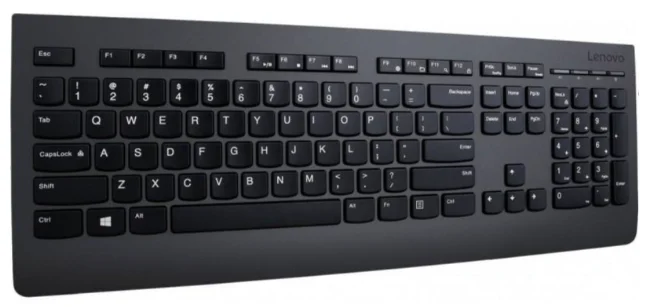 Клавиатура Lenovo Wireless Keyboard 4X30H56866 Black - ForteMarket Клавиатура Lenovo Wireless Keyboard 4X30H56866 Black купить,0