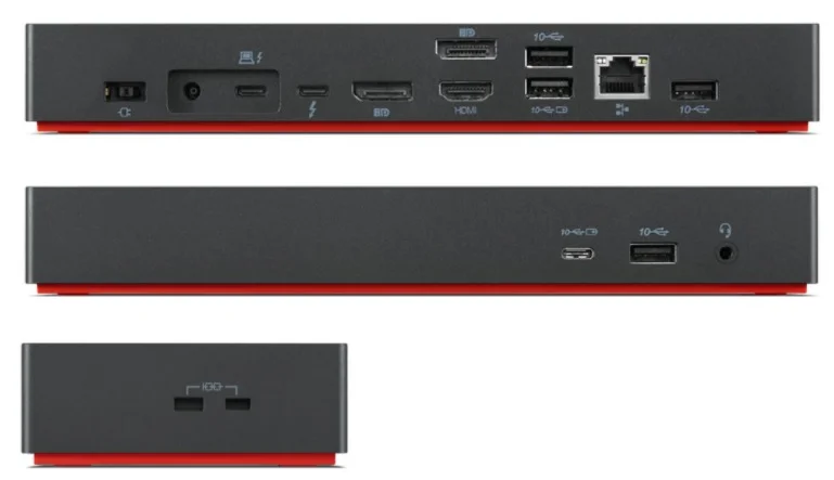 Док-станция Lenovo ThinkPad Universal Thunderbolt 4 40B00135EU Black купить,0