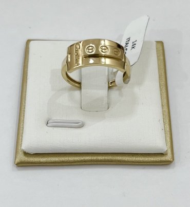 Кольцо Exclusive Gold 8667765 размер 18 вес 2.18 г золото, без вставок купить,NaN