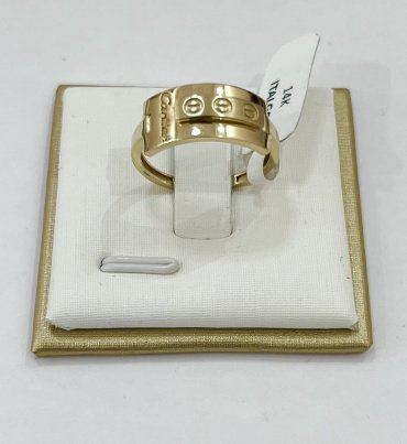Кольцо Exclusive Gold 8667765 размер 18 вес 2.18 г золото, без вставок купить,NaN