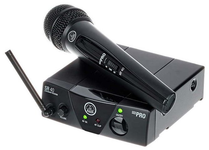 Микрофон AKG WMS40 Mini Vocal Set US25A черный купить,105899