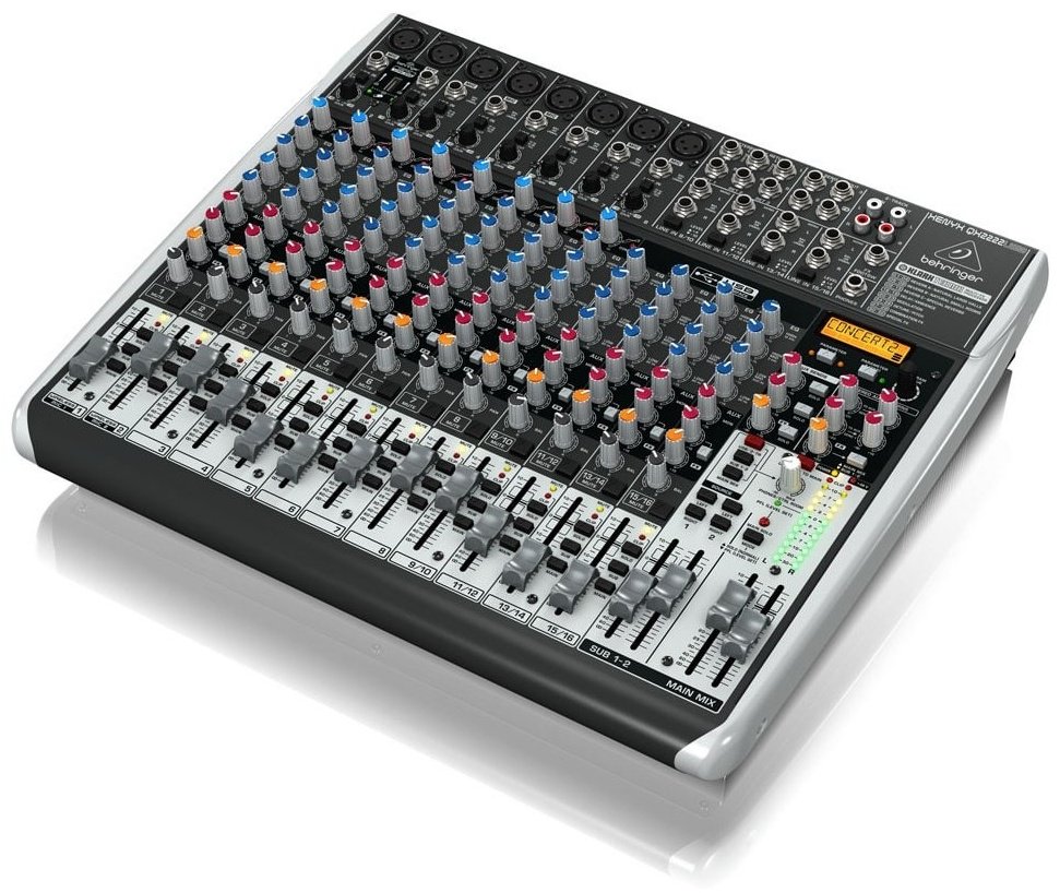 Микшерный пульт BEHRINGER Xenyx QX2222USB серый купить,240600