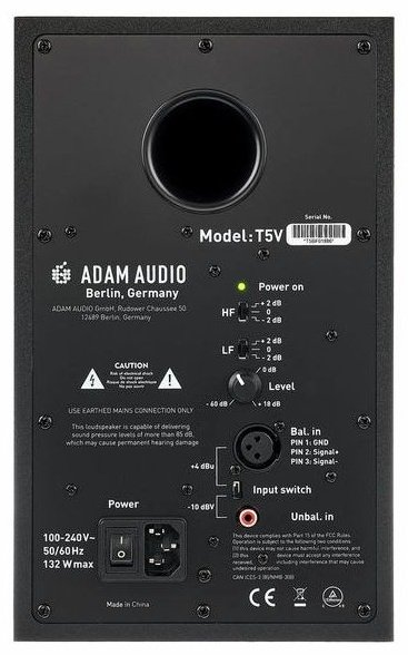 Акустическая система Adam T5V AS009508 черный купить,290000
