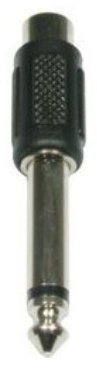 Переходник ACCU-CABLE AC-A-RF/J6M RCA - 6.3 mm jack купить,700