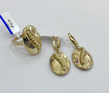 Комплект Exclusive Gold 8657888 20р 10.25гр купить,NaN