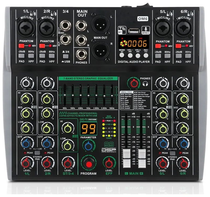 Микшерный пульт 4all Audio AK6 купить,42000