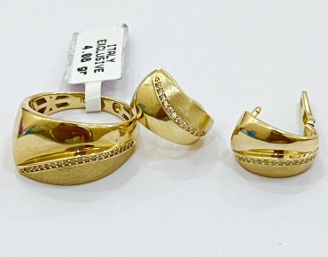 Комплект Exclusive Gold 8755688 18р 8.92гр купить,NaN