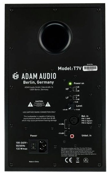 Акустическая система Adam T7V черный купить,362000